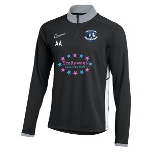 Nike Dri-FIT Academy 25 Drill Top - Black/White/White