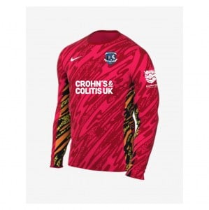 Nike Dri-Fit Gardien V Goalkeeper LS Jersey - Laser Crimson/University Red/White