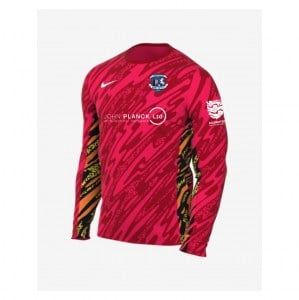Nike Dri-Fit Gardien V Goalkeeper LS Jersey - Laser Crimson/University Red/White