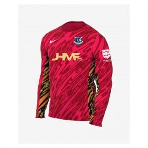 Nike Dri-Fit Gardien V Goalkeeper LS Jersey - Laser Crimson/University Red/White