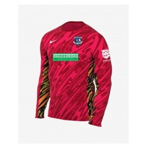 Nike Dri-Fit Gardien V Goalkeeper LS Jersey - Laser Crimson/University Red/White