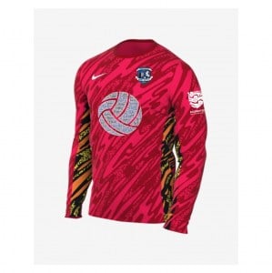 Nike Dri-Fit Gardien V Goalkeeper LS Jersey - Laser Crimson/University Red/White
