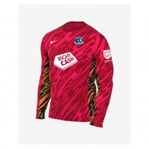 Nike Dri-Fit Gardien V Goalkeeper LS Jersey - Laser Crimson/University Red/White