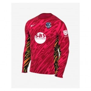 Nike Dri-Fit Gardien V Goalkeeper LS Jersey - Laser Crimson/University Red/White