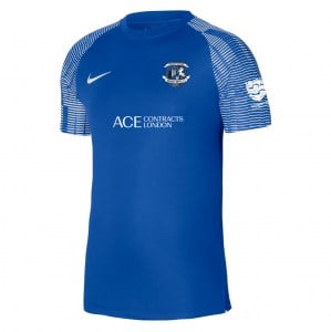 Nike Academy Short Sleeve Jersey - Royal Blue/White/White