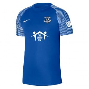 Nike Academy Short Sleeve Jersey - Royal Blue/White/White