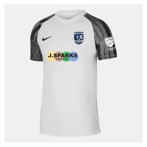 Nike Academy Short Sleeve Jersey - White/Black/Black