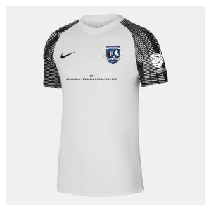 Nike Academy Short Sleeve Jersey - White/Black/Black