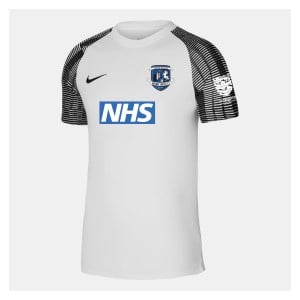 Nike Academy Short Sleeve Jersey - White/Black/Black