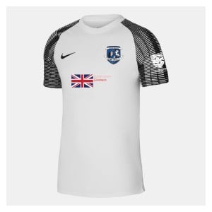 Nike Academy Short Sleeve Jersey - White/Black/Black