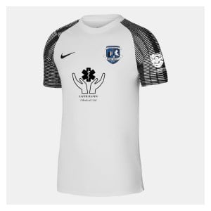 Nike Academy Short Sleeve Jersey - White/Black/Black