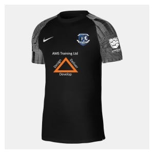 Nike Academy Short Sleeve Jersey - Black/White/White