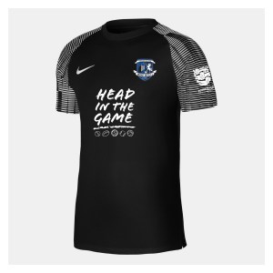 Nike Academy Short Sleeve Jersey - Black/White/White