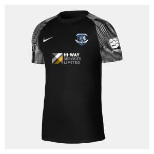 Nike Academy Short Sleeve Jersey - Black/White/White