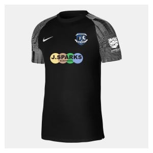 Nike Academy Short Sleeve Jersey - Black/White/White