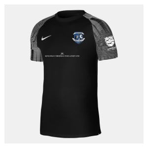 Nike Academy Short Sleeve Jersey - Black/White/White