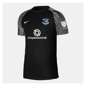 Nike Academy Short Sleeve Jersey - Black/White/White