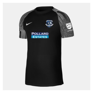 Nike Academy Short Sleeve Jersey - Black/White/White