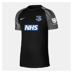 Nike Academy Short Sleeve Jersey - Black/White/White