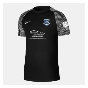 Nike Academy Short Sleeve Jersey - Black/White/White