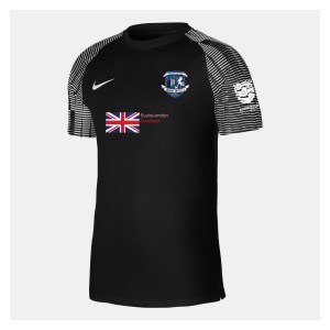 Nike Academy Short Sleeve Jersey - Black/White/White