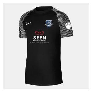Nike Academy Short Sleeve Jersey - Black/White/White