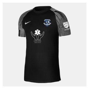 Nike Academy Short Sleeve Jersey - Black/White/White