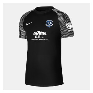 Nike Academy Short Sleeve Jersey - Black/White/White