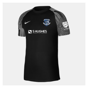 Nike Academy Short Sleeve Jersey - Black/White/White