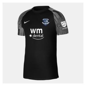 Nike Academy Short Sleeve Jersey - Black/White/White