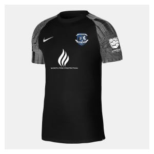 Nike Academy Short Sleeve Jersey - Black/White/White