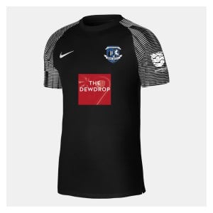Nike Academy Short Sleeve Jersey - Black/White/White