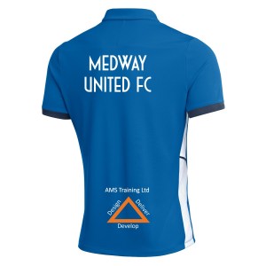 Nike Dri-FIT Academy 25 Polo - Royal Blue/Obsidian/White