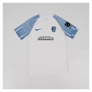 Nike Academy Short Sleeve Jersey - White/Royal Blue/Royal Blue