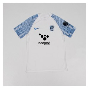 Nike Academy Short Sleeve Jersey - White/Royal Blue/Royal Blue