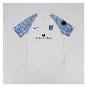Nike Academy Short Sleeve Jersey - White/Royal Blue/Royal Blue