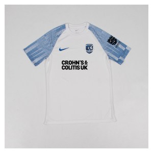 Nike Academy Short Sleeve Jersey - White/Royal Blue/Royal Blue