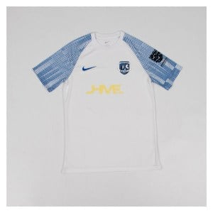 Nike Academy Short Sleeve Jersey - White/Royal Blue/Royal Blue