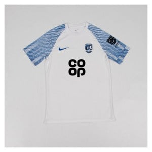 Nike Academy Short Sleeve Jersey - White/Royal Blue/Royal Blue