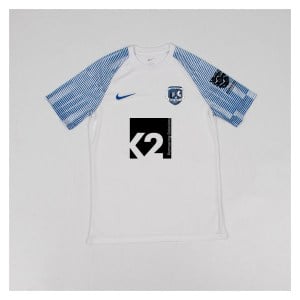 Nike Academy Short Sleeve Jersey - White/Royal Blue/Royal Blue
