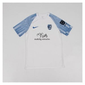 Nike Academy Short Sleeve Jersey - White/Royal Blue/Royal Blue