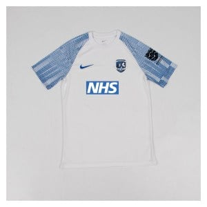 Nike Academy Short Sleeve Jersey - White/Royal Blue/Royal Blue
