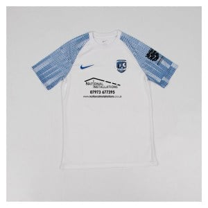 Nike Academy Short Sleeve Jersey - White/Royal Blue/Royal Blue