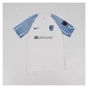 Nike Academy Short Sleeve Jersey - White/Royal Blue/Royal Blue