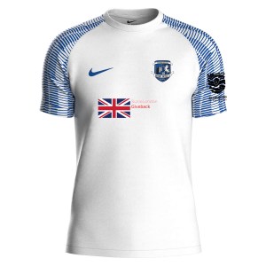 Nike Academy Short Sleeve Jersey - White/Royal Blue/Royal Blue