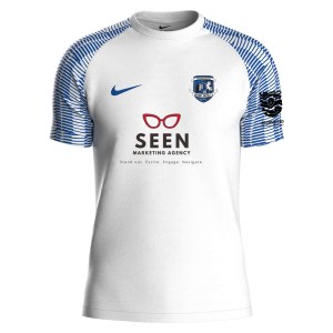 Nike Academy Short Sleeve Jersey - White/Royal Blue/Royal Blue