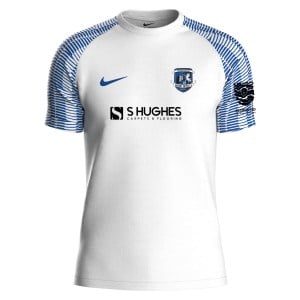 Nike Academy Short Sleeve Jersey - White/Royal Blue/Royal Blue