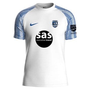 Nike Academy Short Sleeve Jersey - White/Royal Blue/Royal Blue