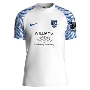 Nike Academy Short Sleeve Jersey - White/Royal Blue/Royal Blue