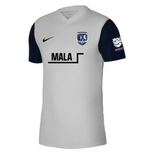 Nike Tiempo Premier 2 Short Sleeve Jersey - Pewter Grey/Black/Black